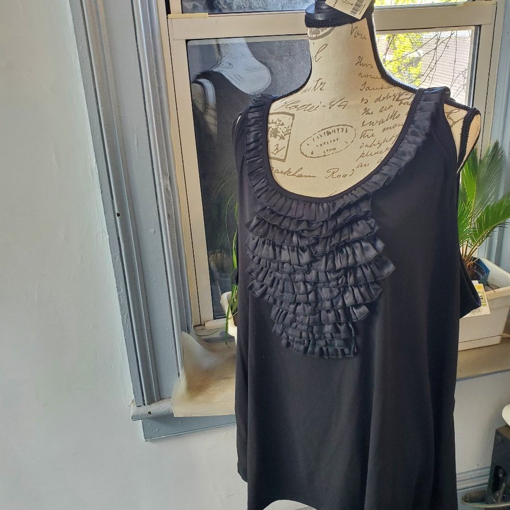 LANE BRYANT SHELL BLOUSE